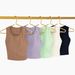 Tongji Garment Women's Sports Bra Medium Strength Shockproof Running Fitness Top Yoga Vest With Breast Pads To Prevent Cup Swinging_ecoleips.com