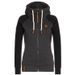 European And American Popular Personalized Leather Brand Contrasting Color Hooded Sweater Female Original_ecoleips.com
