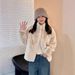 Women's Clothing Winter Young Style Mink Fur Short Stand Collar Mink Plush Eco Friendly Fur Coat For Women_ecoleips.com