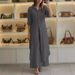 Women's Clothing Spring And Summer New Styles_casual Linen Suit_ladies Elegant Long Sleeved Wide Leg Pants Two Piece Suit_ecoleips.com