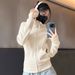 Women's Clothing Slim Fit Plus Velvet Inner Wear Yoga Wear Polar Fleece Jacket Women New Autumn And Winter Fleece Sweatshirt Sports Top_ecoleips.com