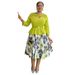 Plus-Size Floral Print Dress – Stylish & Comfortable Women’s Dress For Casual & Summer Wear_ecoleips.com