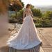 Women's Clothing High Waisted Long Sleeved Wedding Dress Luxury Travel Photography Gown Heavy Duty Train Fashion High End Temperament_ecoleips.com