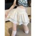 Sweet Fluffy For Women, 2025 Summer New High-waisted Petite Pleated That Makes Legs Look Longer, Cake-style Short Skirt_ecoleips.com