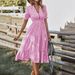 Women's Clothing Independently Developed And Designed Fashion Women's Dress Summer Striped Dress Temperament Style_ecoleips.com