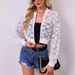 European American Cross-border And 2026 New Floral Lace Hollow Long-sleeve Jacket Women's Coat_ecoleips.com