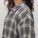 Fat Mm Plus Size Plaid Long-Sleeved Shirt Women's Thin Spring Korean Version Loose Cover The Tummy To Slim Down_ecoleips.com