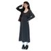 Autumn New Korean Fashion Mid-Length Vest 2-Piece Maternity Dress_ecoleips.com