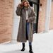 Elegant Stand Collar Faux Fox Fur Coat – Long Women’s Coat For Winter, Windproof & Stylish_ecoleips.com