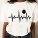 Cross-border Fashion Women's Letter-print Wine Glass T-shirt_ecoleips.com