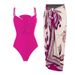 Women's Clothing One Piece Swimsuit Bow Resort Spring Swimsuit Suit_ecoleips.com