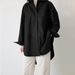 Verve 2025 Women's Summer Solid Color Long Sleeve Turn-down Collar Irregular New Style Shirt_ecoleips.com