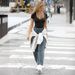 Y2K Summer Women's Clothing: Sweetheart Neck Top 2025 Hot Sale Ribbed Knit Shirt, Solid Color European And American_ecoleips.com
