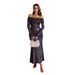 Elegant Bodycon Long Sleeve Dress – Stretch Polyester Slim Fit Evening Gown With Sheer Mesh Detail_ecoleips.com