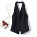 Women's Halter Neck Suit Vest Unique Design Sleeveless Fashionable Spring 2026 Outerwear_ecoleips.com