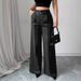 Women's High-Waisted Loose Straight Leg Trousers Autumn/Winter Casual Elegant Commuter Pants European American Style_ecoleips.com