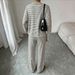 Women's Summer Casual Clothing Set Drop Shoulder Top And Flowy Pants Relaxed Everyday Wear Comfortable Feshion_ecoleips.com