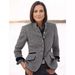 Women's Casual Style Wool Coat Multi Button Color Block Design Spring New Arrival Outerwear_ecoleips.com