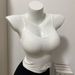 Korean Style Detachable Padded Camisole Sexy Short Bodysuit for Women Versatile Fashionable Top_ecoleips.com