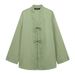 Bohemian Linen Kimono Jacket & High-Waisted Wide-Leg Pants Set – Relaxed & Stylish Women’s Outfit | Flowy & Comfortable Casual Wear_ecoleips.com