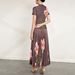 Women's Fashionable High-End Pleated Slim Skirt Two Piece Suit Casual Summer French Style Set Reducing Age_ecoleips.com