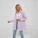 Real Shot Of 2025 Spring And Autumn New Women's Cardigan, Solid Color, Fashionable, Casual, Long-sleeved Shirt_ecoleips.com