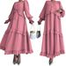 Women's Clothing New Ladies Middle Eastern Muslim Solid Color Temperament Long Fashion Elegant Dress_ecoleips.com
