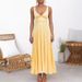 Women's Clothing New Suspenders Pleated Women's Suspenders Elegant Sexy Banquet Backless Dress_ecoleips.com