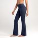 Women's Clothing Antibacterial Yoga Flared High Waist Hip Lifting Slim Wide Leg Pants High Elastic Sports Fitness Pants_ecoleips.com