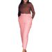 Cross-Border Women's Independent Station Spring New Fashion High-Waisted Solid Color Slim Fit Suit European And_ecoleips.com