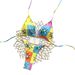 Women's Clothing Colorful Patchwork Graffiti Bikini Thong Swimsuit For Women For Formal & Casual For Women_ecoleips.com