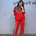 European And American Cross-Border High-End Casual Sports Suit For Women Leopard Print Patchwork Versatile Slimming Plus_ecoleips.com