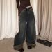 Trendy Patchwork Y2K Retro Leopard Print Wide-Leg Jeans For Women, Versatile Niche American Style Loose Straight Pants_ecoleips.com