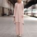 Cross-Border Hot Selling Middle Eastern Muslim Women's Set Spring And Autumn Lace Long Sleeve Top_ecoleips.com
