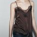 Chic Asymmetrical Lace Lace Patchwork Top Sexy Lace Sleeveless Camisole Tops Backless V Neck Backless Tops Summer Wear_ecoleips.com