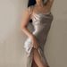 Women Figure‑Flattering Dress With Backless Cut & Defined Waistline_ecoleips.com