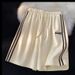 Women's Clothing Simple Sports Shorts Side Stripes Stitching Five Point Pants Wide Leg Pants Women's Summer Loose Straight Pants Ins_ecoleips.com