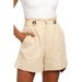 Women's Clothing Summer Solid Color High Waist Ruffle Loose Straight Pants_ecoleips.com