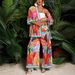 Women's Clothing Summer Hot Selling Hot Selling Printed Cardigan Trousers Fashionable Casual Suit_ecoleips.com