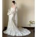 Women's Clothing Fishtail Tube Top Travel Photography Light Wedding Dress_ecoleips.com