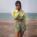 2025 European American Foreign Trade Summer New Women's Sportswear Pullover Top And Casual Shorts Set_ecoleips.com