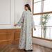 Women's Clothing Middle East Saudi Arabia Muslim Robe Flower Print Beaded Arabic Dress Abaya_ecoleips.com