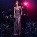 Sequined Slit Plus Size Long Dress Sexy Off Shoulder Strapless Flowy Hem Evening Gown Formal Party Dress For Women_ecoleips.com