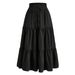 Women's Clothing A Line Elegant Swing Layered Cake Skirt_ecoleips.com