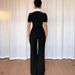 Women's Clothing Personality Line Stitching Sleeveless Sports Fitness Jumpsuit_ecoleips.com