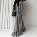 Women's Slim-Fit Striped Flare Pants | Mid-Rise Stretchy Bell Bottoms | Elegant Office To Weekend Palazzo Trousers (Striped, S-L)_ecoleips.com