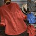 2022 Spring And Autumn New Cotton-Linen Buttoned V-Neck Long-Sleeve Shirt_ecoleips.com