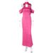 European And American Women's Clothing 2025 Summer New Fashion Street Style Solid Color Sexy Backless Zipper Strapless_ecoleips.com