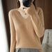 Autumn And Winter Long-Sleeved Women's Knitted Topswomen's Knitwear Plus-Size Base Shirts Sweaters Women's Winter_ecoleips.com