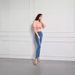 Women's Clothing Jeans Slim High Waist High Elastic Multi Button Skinny Trousers Large Size Women's Pants_ecoleips.com